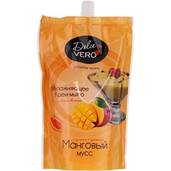 Крем-мыло Dolce Vero Манговый мусс 500 мл