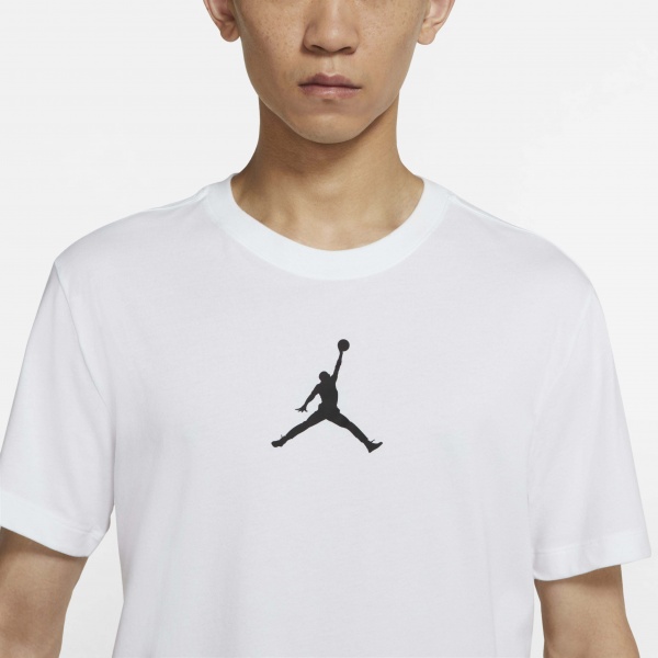 Футболка Jordan M J JUMPMAN DF SS CREW CW5190-102 р.2XL білий