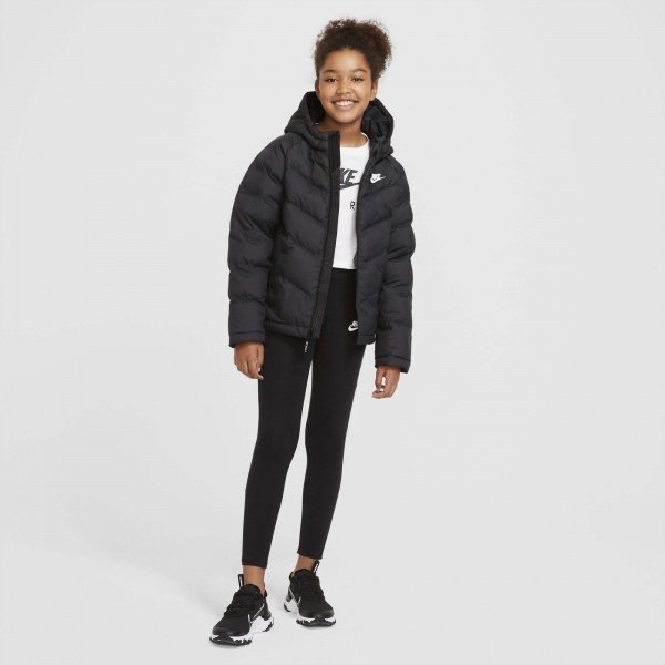 Куртка Nike U NSW SYNTHETIC FILL JACKET CU9157-010 р.L черный