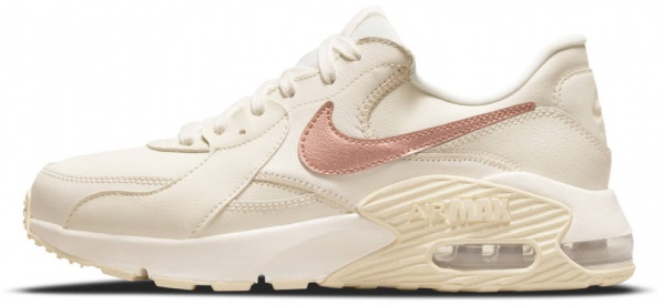 Кроссовки Nike WMNS AIR MAX EXCEE LEA DM0837-100 р.US 7,5 бежевый
