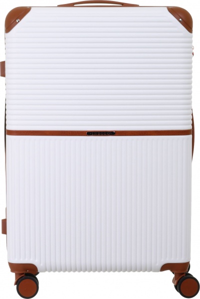 Чемодан 96 л белый LS22200 69х48х29 ABS 