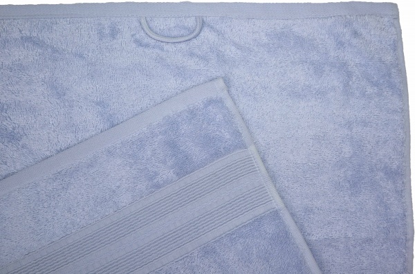 Рушник махровий Savasan 70x140 см блідо-волошковий La Nuit 