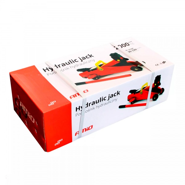 Домкрат гідравлічний підкатний AMiO (01035) 2 т