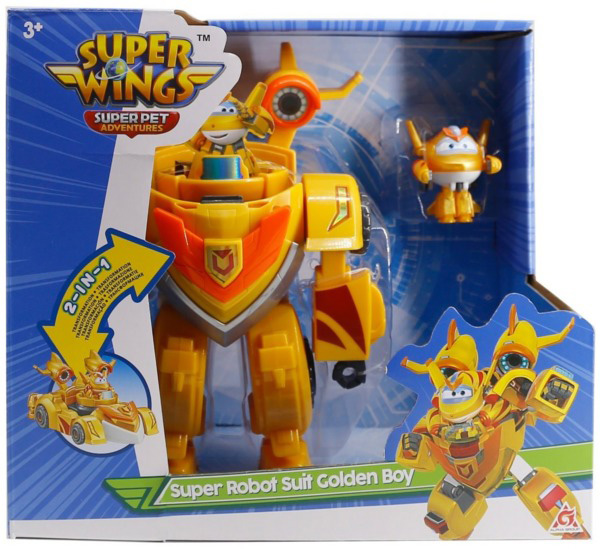Super Wings Robot Suit Золотой мальчик EU770352
