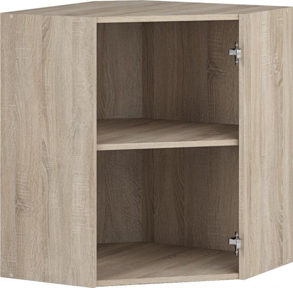 Шкаф верхний Грейд угловой (стандарт) 600x720x600 мм дуб сонома 