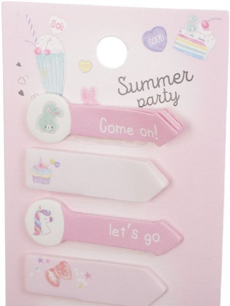 Блок бумаги Летняя вечеринка розовый