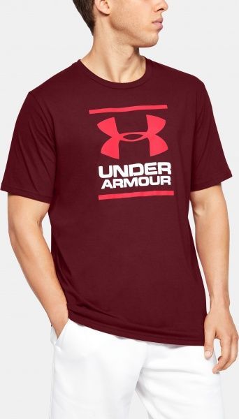 Футболка Under Armour UA GL Foundation SS T 1326849-615 XL бордовий