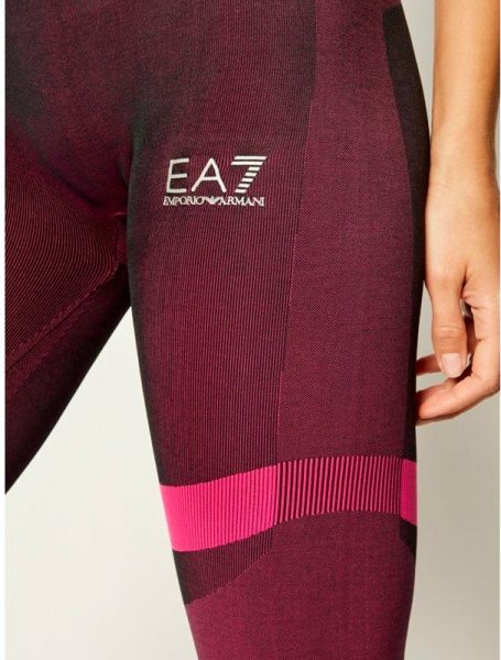 Лосины EA7 TJU8Z-3HTP75-1554 L малиновый