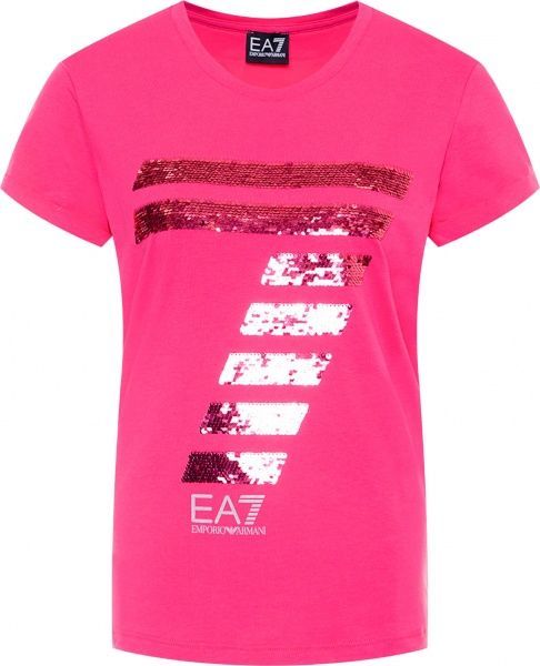 Футболка EA7 T-short 3HTT41-TJ12Z-1401 L рожевий