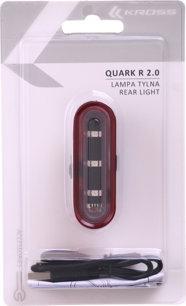 Фонарь задний Kross T4COSLT0143 Rear Lamp Quark R2.0