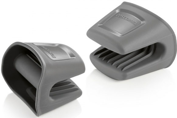 Силіконова прихватка набір 2 шт GrandChef 428754 7,5x7 см графіт Tescoma 