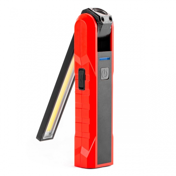 Фонарик AMiO WT11 черно-красный