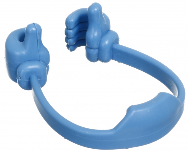 Підставка тримач для мобільного телефону 62х50х57 мм синій UP! (Underprice)