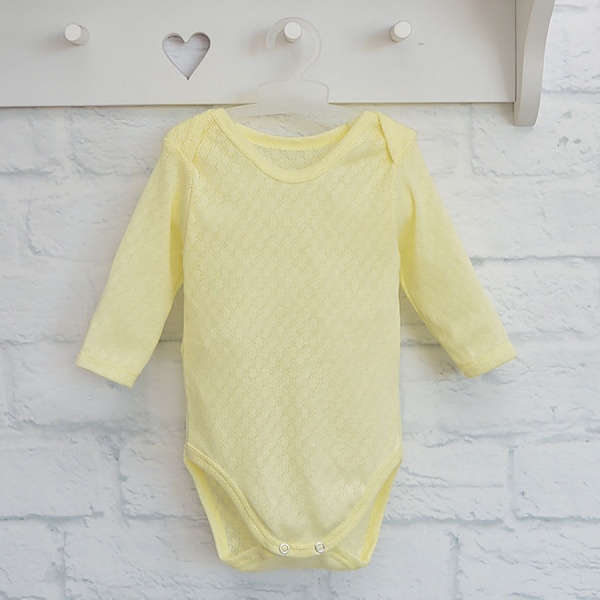 Боди унисекс Blanka р.86 желтый 110180 