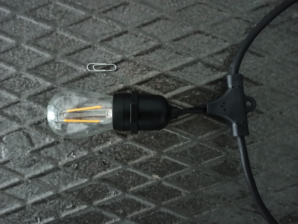 Электрогирлянда FusionLight светодиодная (LED) 20 ламп 10 м 