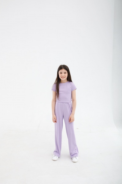 Костюм для девочек Obzor р.152 сиреневый 