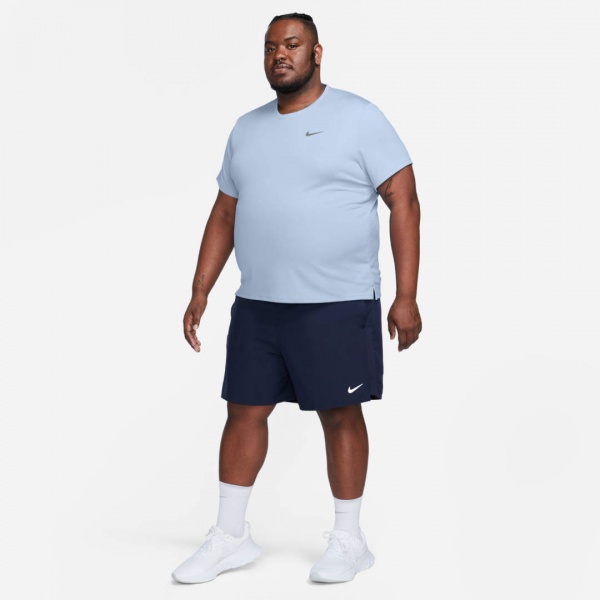 Футболка Nike DF UV MILER SS DV9315-479 р.L голубой