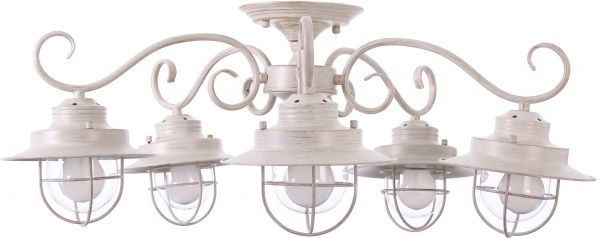 Люстра Arte Lamp A4579PL-5WG 5x60 Вт E27 біло-золотистий Lanterna 
