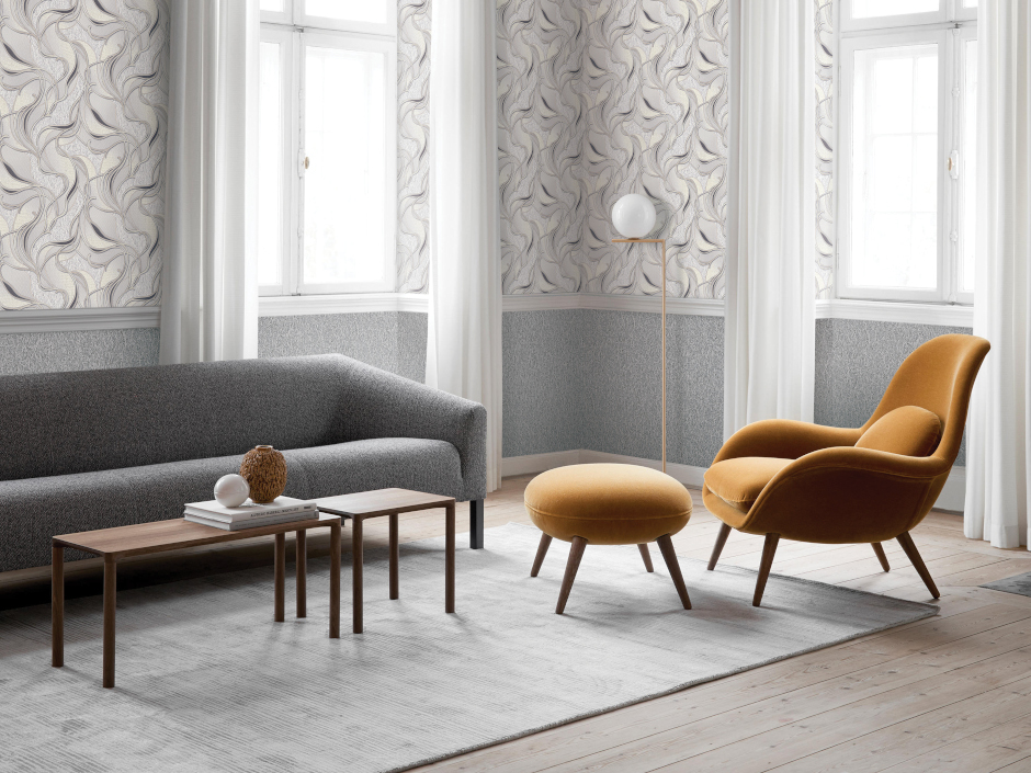 Шпалери вінілові на паперовій основі Слов'янські шпалери Соmfort Кіндзмараулі 5745-04 0,53x10,05 м