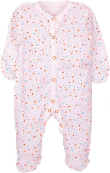 Комбинезон Маленькие люди 1001-125 р.62-68 белый с разноцветным 