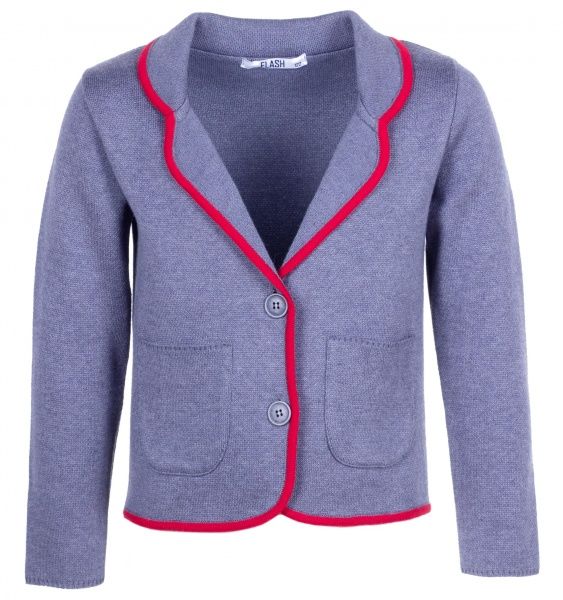 Жакет Flash р.140 серый 19G006-4-1111 