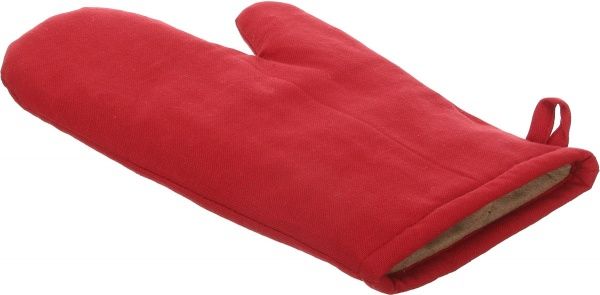 Перчатка-прихватка Винтаж однотонная 16x33 см красный La Nuit 
