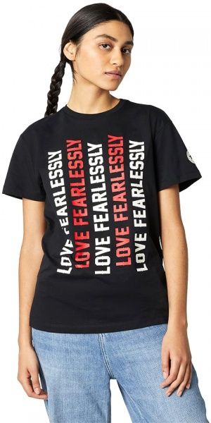 Футболка Converse WOMENS LOVE THE PROGRESS 2.0 RELAXED TEE 10019658-001 S чорний
