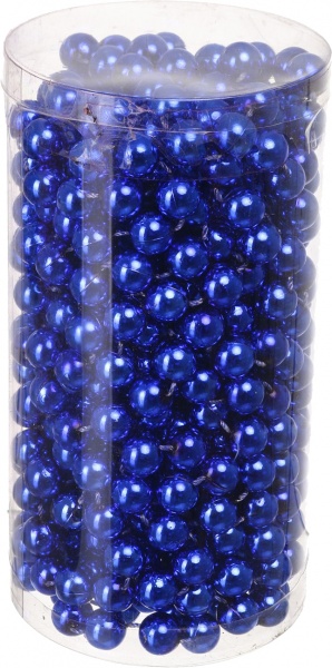 Бусы для елки 6 цветов 12 мм 8 м в ассортименте