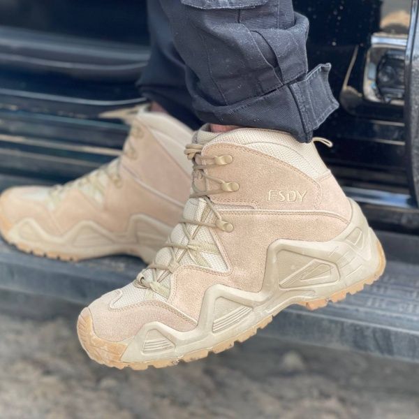 Ботинки туристические ESDY р. 45 светло-коричневый