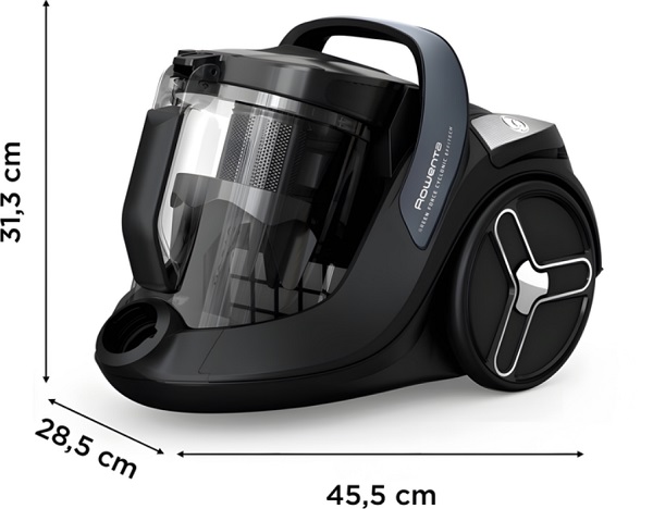 Пылесос Rowenta Green Force Cyclonic Effitech RO7C36EA black