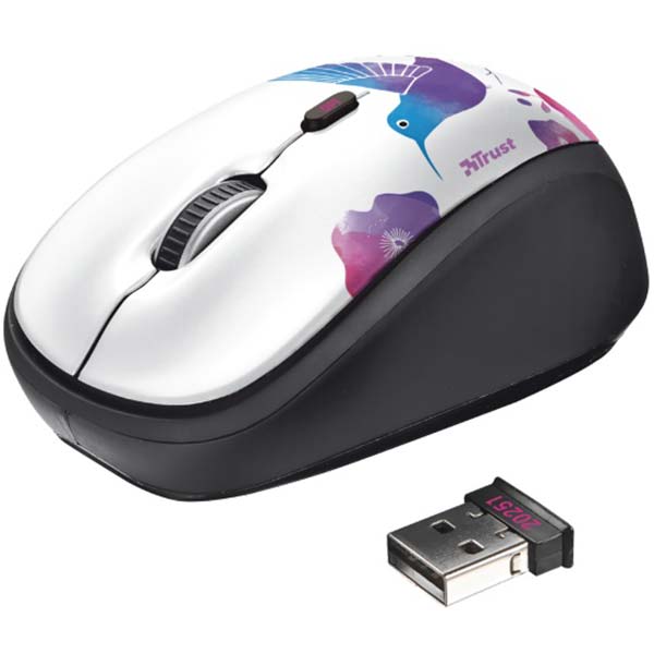 Миша бездротова Trust Yvi Wireless Mouse bird