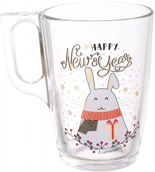 Чашка для чая Фитнес Микс Панда НР 320 мл Luminarc