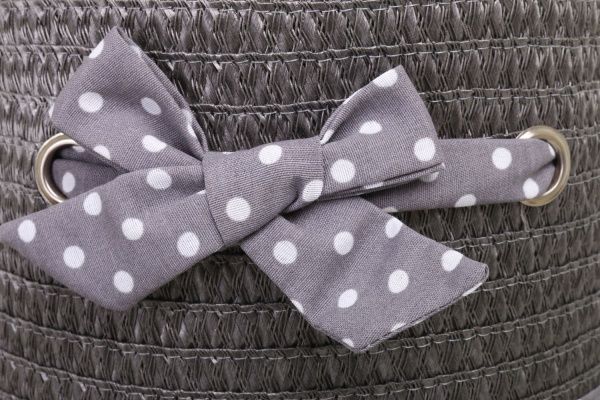 Кошик плетений з текстилем Tony Bridge Basket 30x29x24 см DSA16-6CD-3 