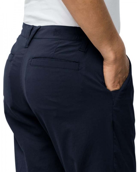 Штани Jack Wolfskin DESERT ROLL-UP PANTS W 1505281_1910 р. 46 темно-синій