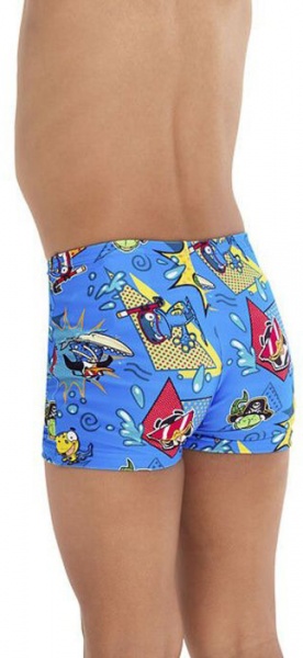 Плавки Speedo LTS ALV ASHT IM BLUE/YELLOW 8-00323114803 р.104 різнокольоровий