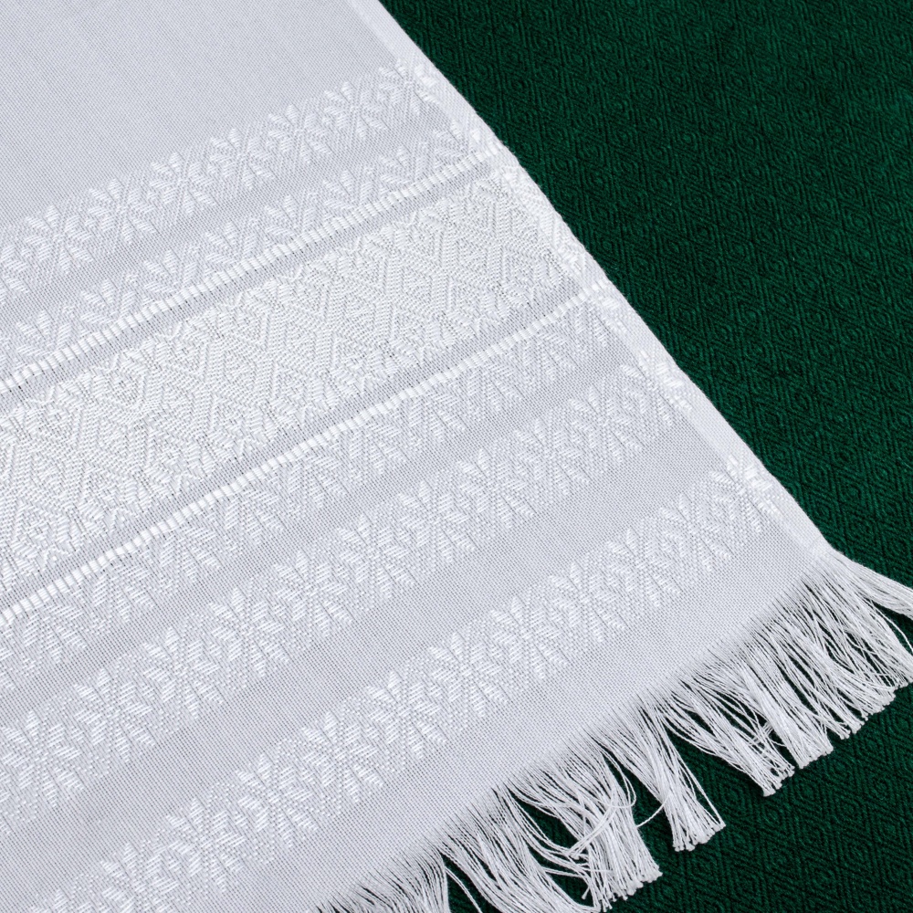 Рушник великодній 30x72 см Едельвіка білий