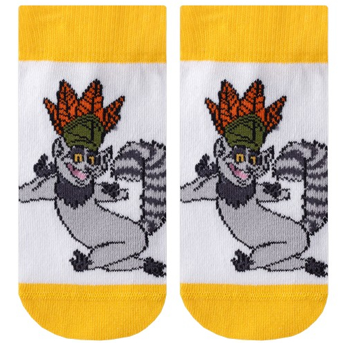 Носки детские унисекс Duna 5428 р. 18–20 белый с рисунком