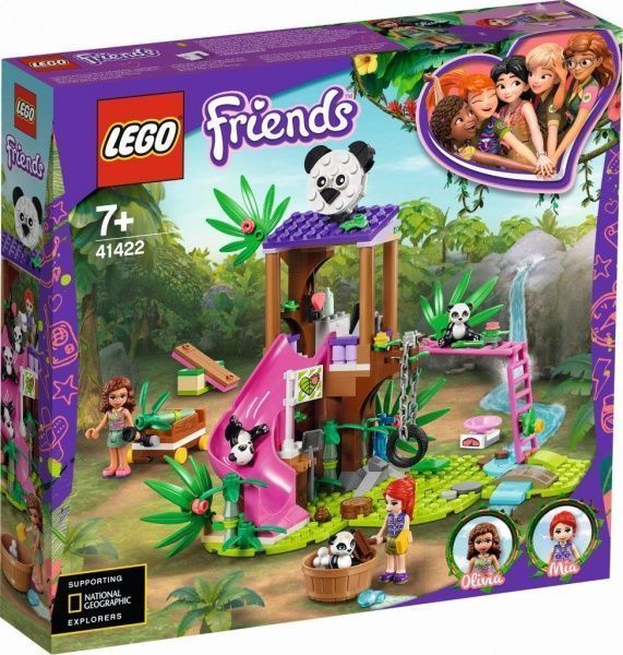 Конструктор LEGO Friends Домик панды на дереве в джунглях 41422
