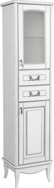 Пенал напольный Aqua Rodos Микела белый