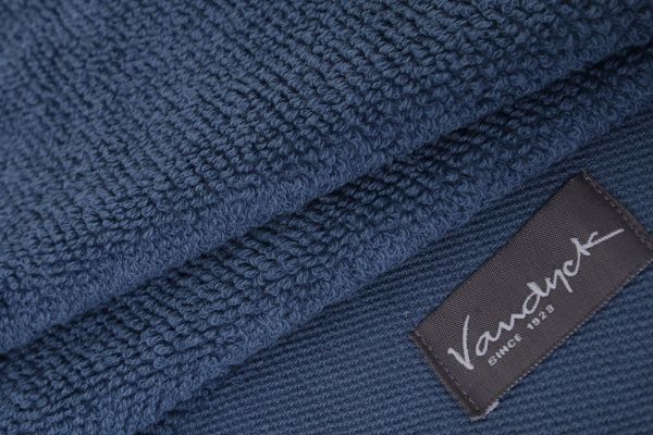 Полотенце Uni 60x110 см голубой Vandyck 