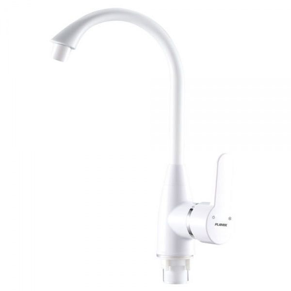 Змішувач для кухні PLAMIX Mario-011 White PM0014
