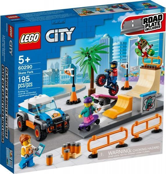 Конструктор LEGO City Скейт-парк 60290