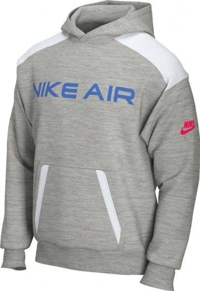 Джемпер Nike M NSW AIR PO FLC HOODIE DA0212-052 р. 2XL сірий