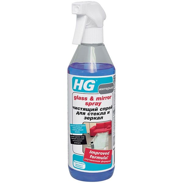 Средство моющее для стекла и зеркал HG 0,5л спрей