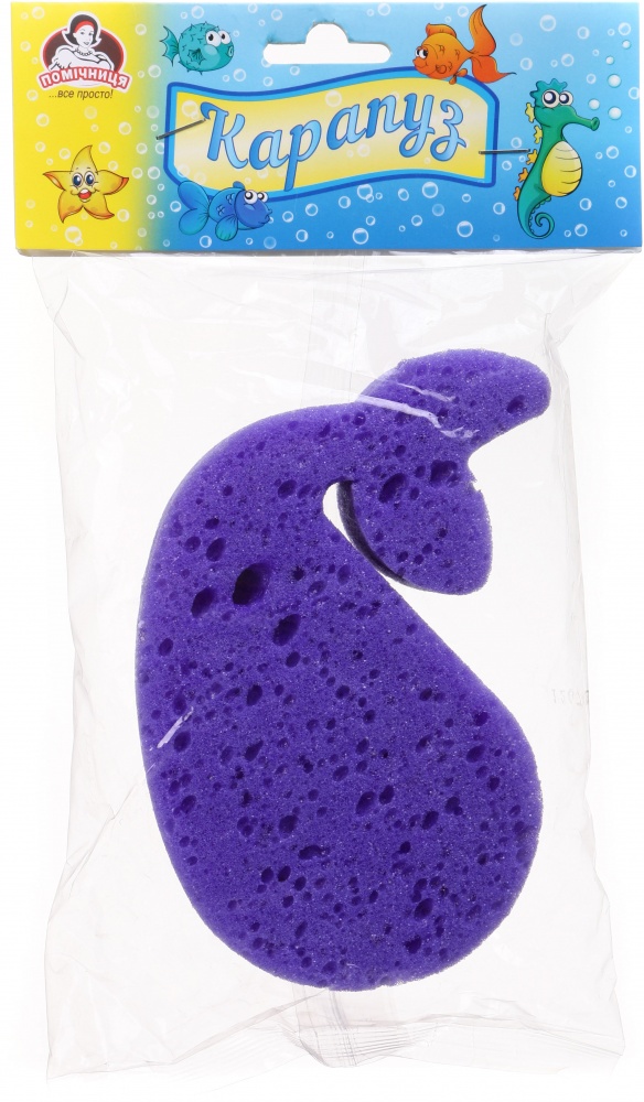 Мочалка Помічниця детская Карапуз в ассортименте