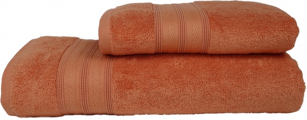 Рушник махровий Yoruk 70x140 см персиковий La Nuit 