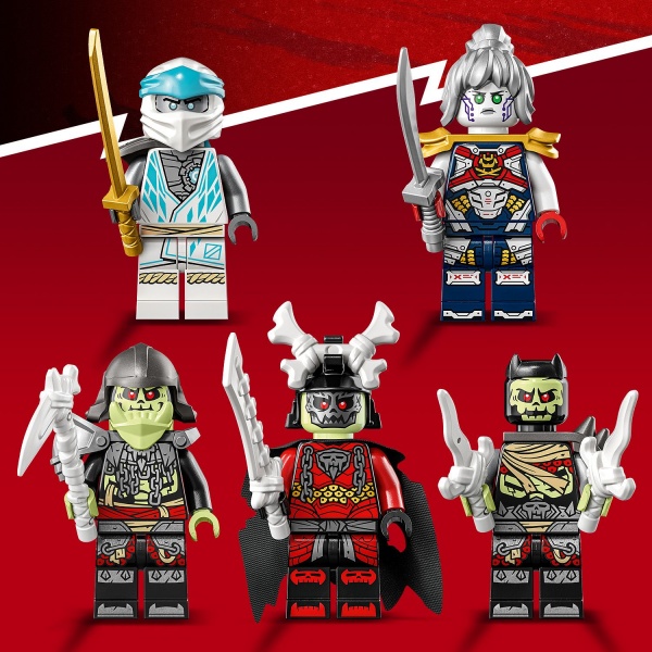 Конструктор LEGO NINJAGO Істота Крижаний Дракон Зейна 71786