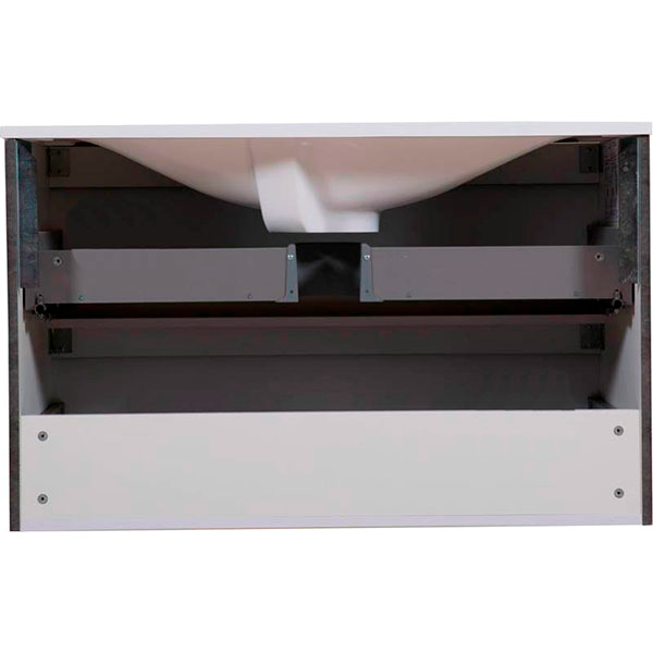 Тумба подвесная Aqua Rodos HeadWay 70 см темный мрамор