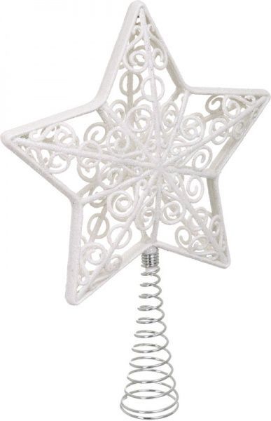 Верхівка пластикова Зірка SD21-1419W d200 мм білий 