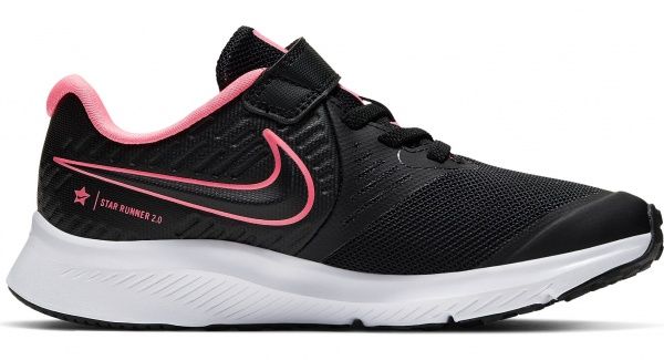 Кроссовки Nike STAR RUNNER 2 PSV AT1801-002 р.2,5Y черный